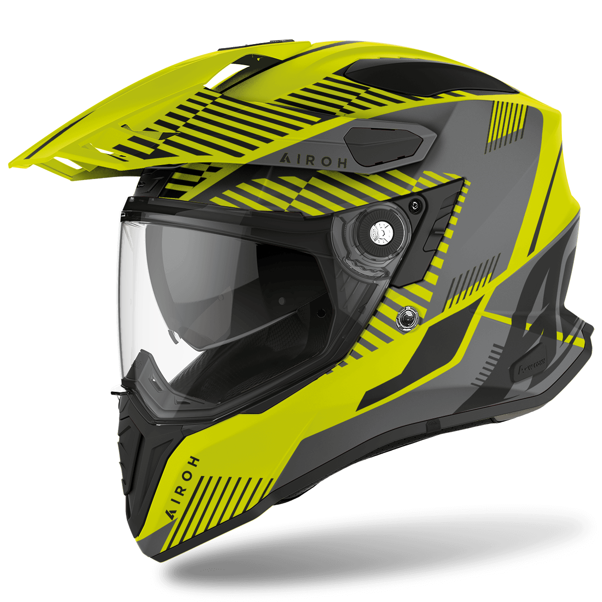 Helmet Commander Boost Yellow Matt